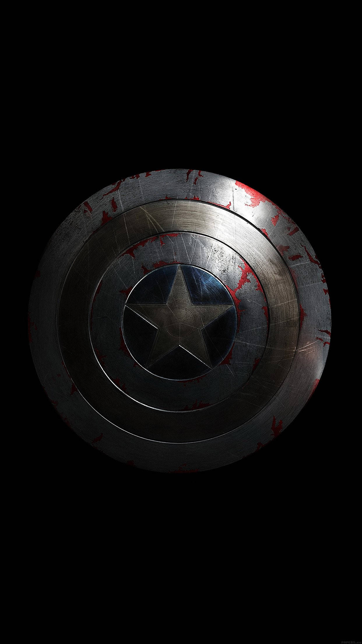 Σκοτεινό iPhone Captain America Ταπετσαρία