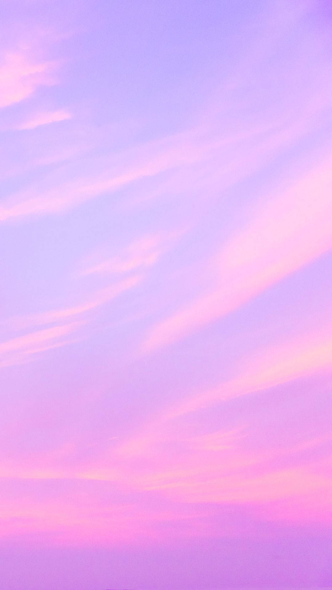 Απαλό Μωβ iPhone Gradient Ουρανός Ταπετσαρία
