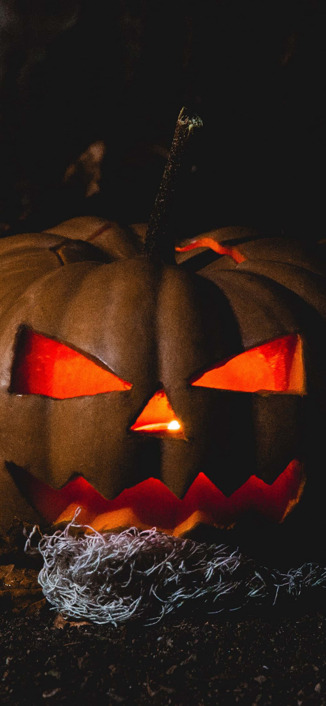Φόντο iPhone Halloween με Τρομακτικό Jack O'Lantern Ταπετσαρία