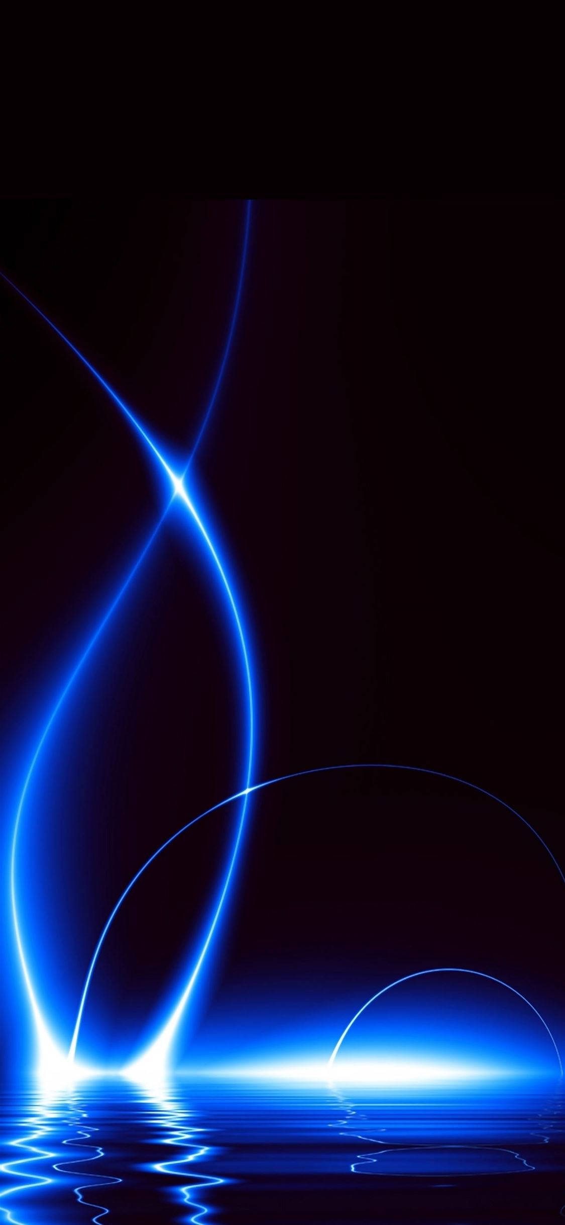 Μπλε Φως iPhone Σκοτεινό Ταπετσαρία