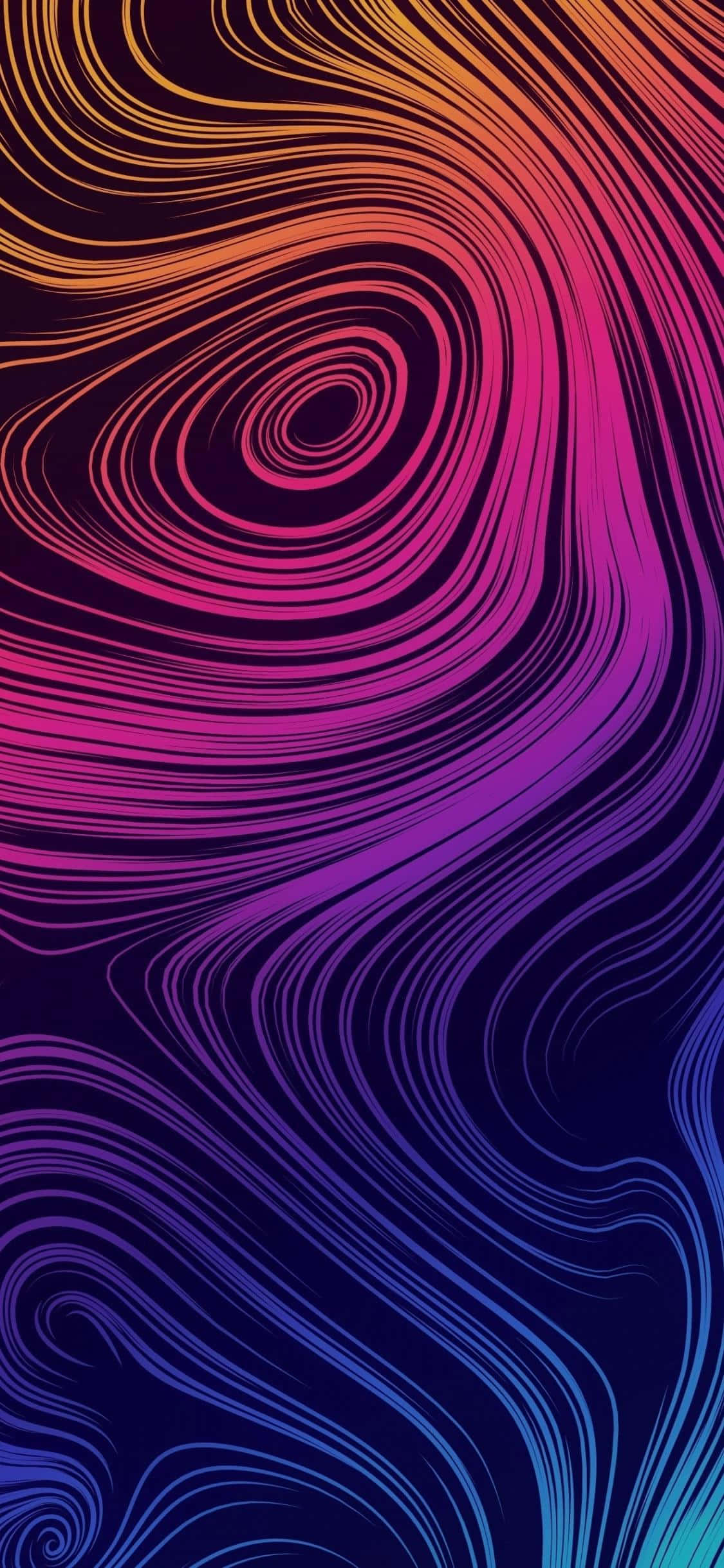 iPhone X Abstract Swirls Ταπετσαρία