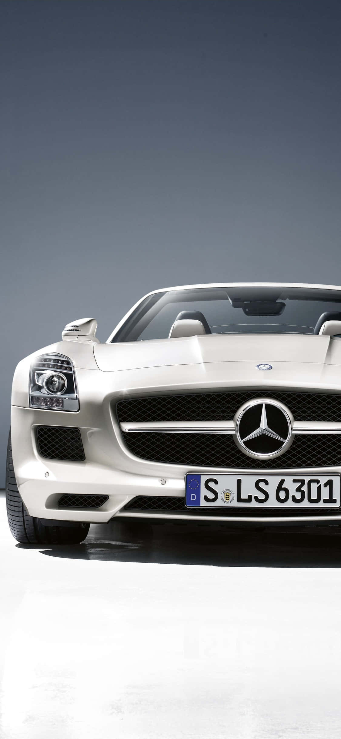 iPhone X Amg Gt-r Φόντο Λευκό SLS AMG Ταπετσαρία