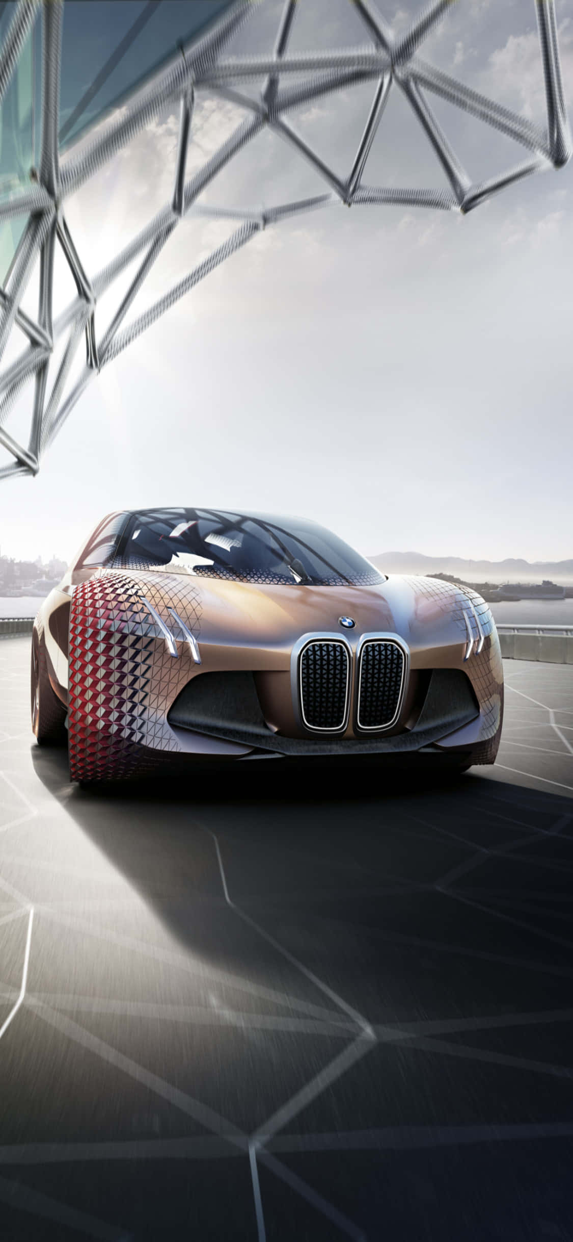 Το iPhone X με μια BMW στο βάθος αποτελεί το τέλειο παράδειγμα πολυτέλειας και πολυτελούς διαβίωσης. Ταπετσαρία