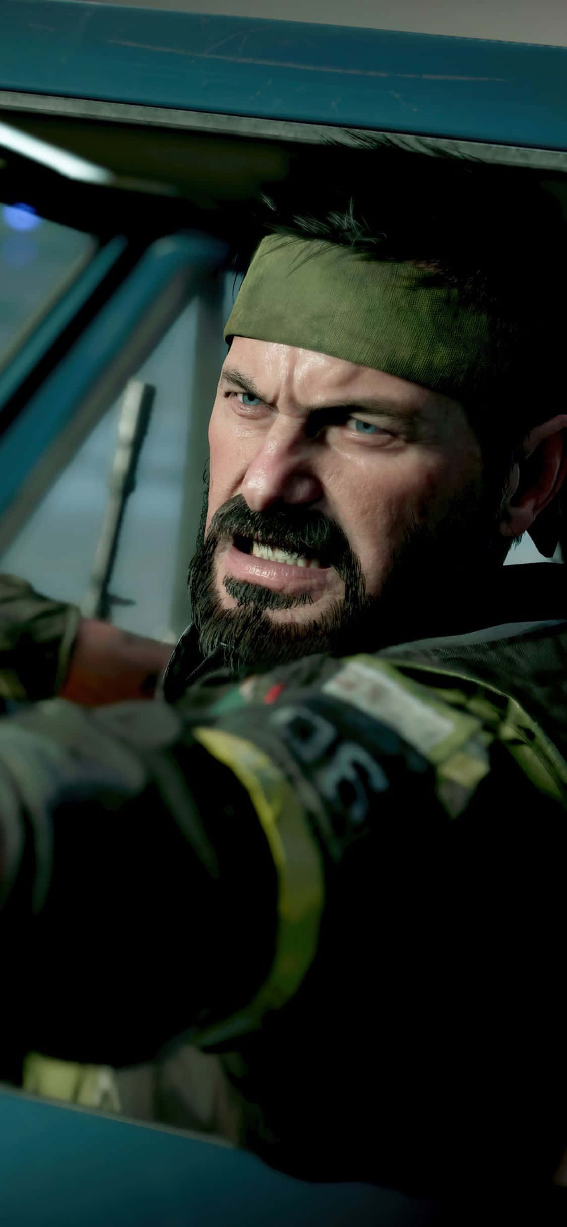 iPhone X Call Of Duty Black Ops Cold War Φόντο Frank Woods Ταπετσαρία