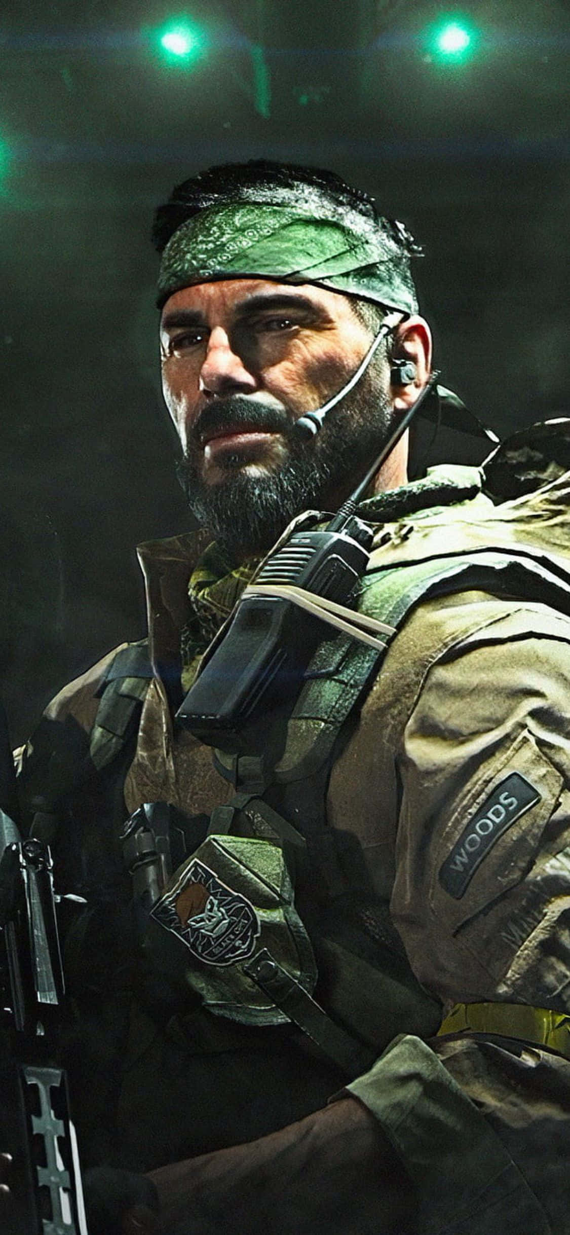 iPhone X Call Of Duty Black Ops Cold War Φόντο Frank Woods Ταπετσαρία
