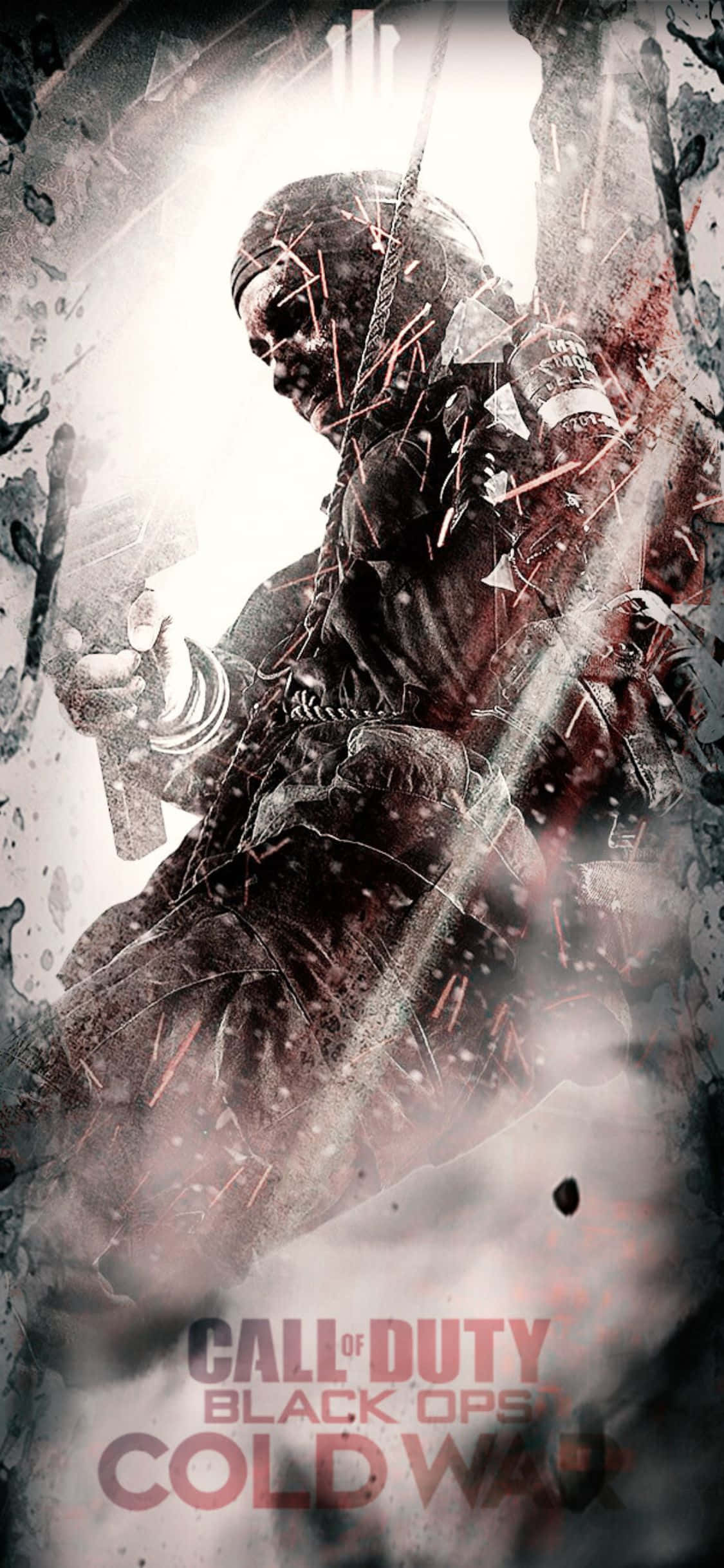 iPhone X Call Of Duty Black Ops Cold War Background Game Cover Ταπετσαρία