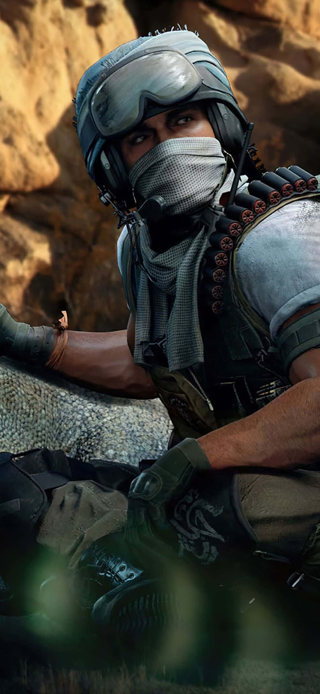 iPhone X Call Of Duty Black Ops Cold War Φόντο Salah Ταπετσαρία