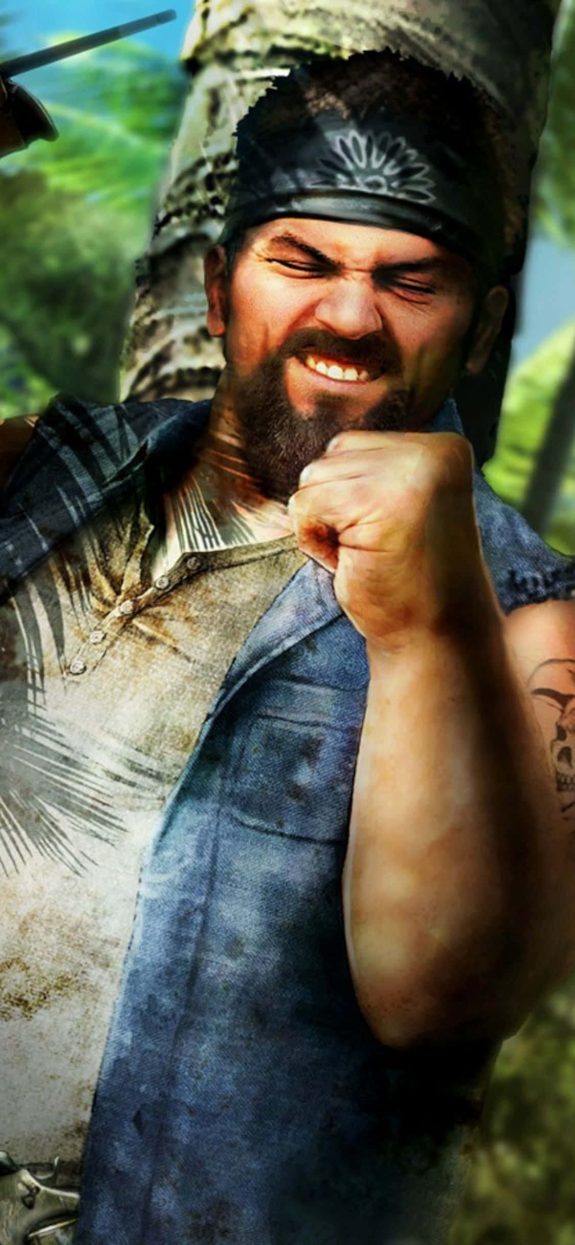 iPhone X Far Cry 3 Hurk Drubman Jr Φόντο Ταπετσαρία
