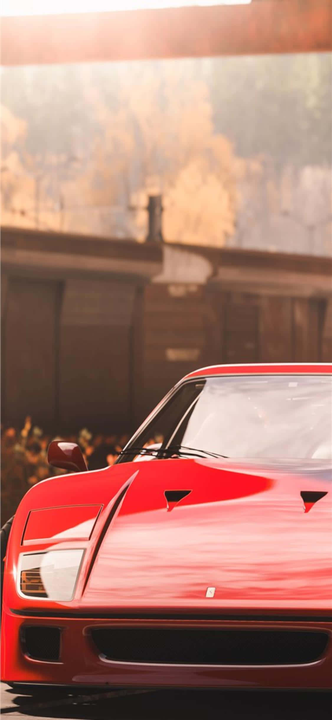 Η συγκίνηση του αγώνα στο iPhone X σας με το Forza Horizon 4 Ταπετσαρία