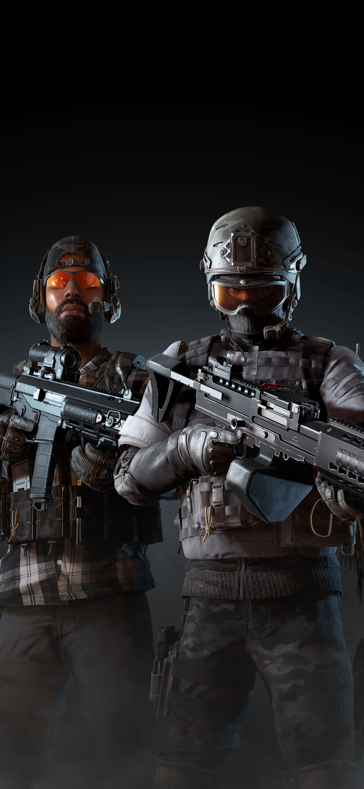 Πλήρως Εξοπλισμένοι Στρατιώτες iPhone X Ghost Recon Wildlands Φόντο Ταπετσαρία
