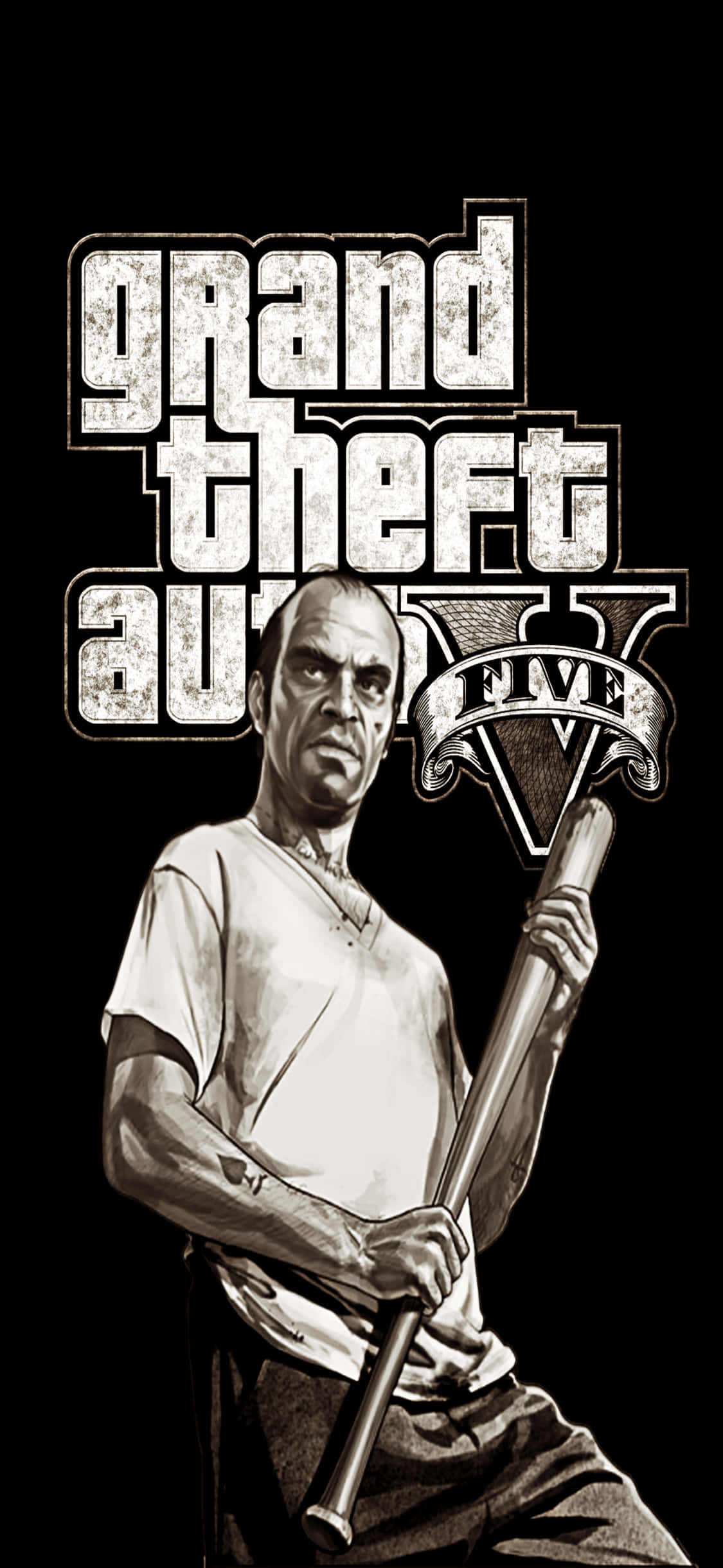 iPhone X Grand Theft Auto V Φόντο & Trevor Philips Ταπετσαρία