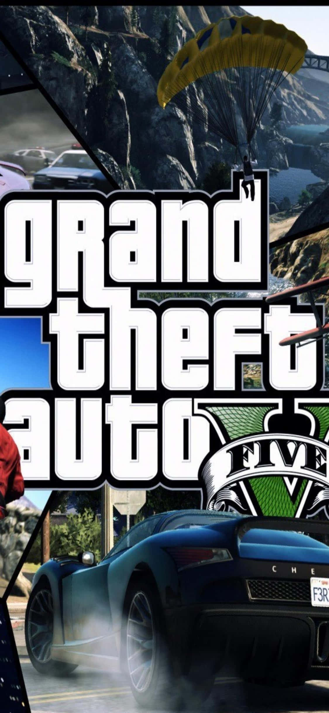 iPhone X Grand Theft Auto V Φόντο Σε Όχημα Ταπετσαρία