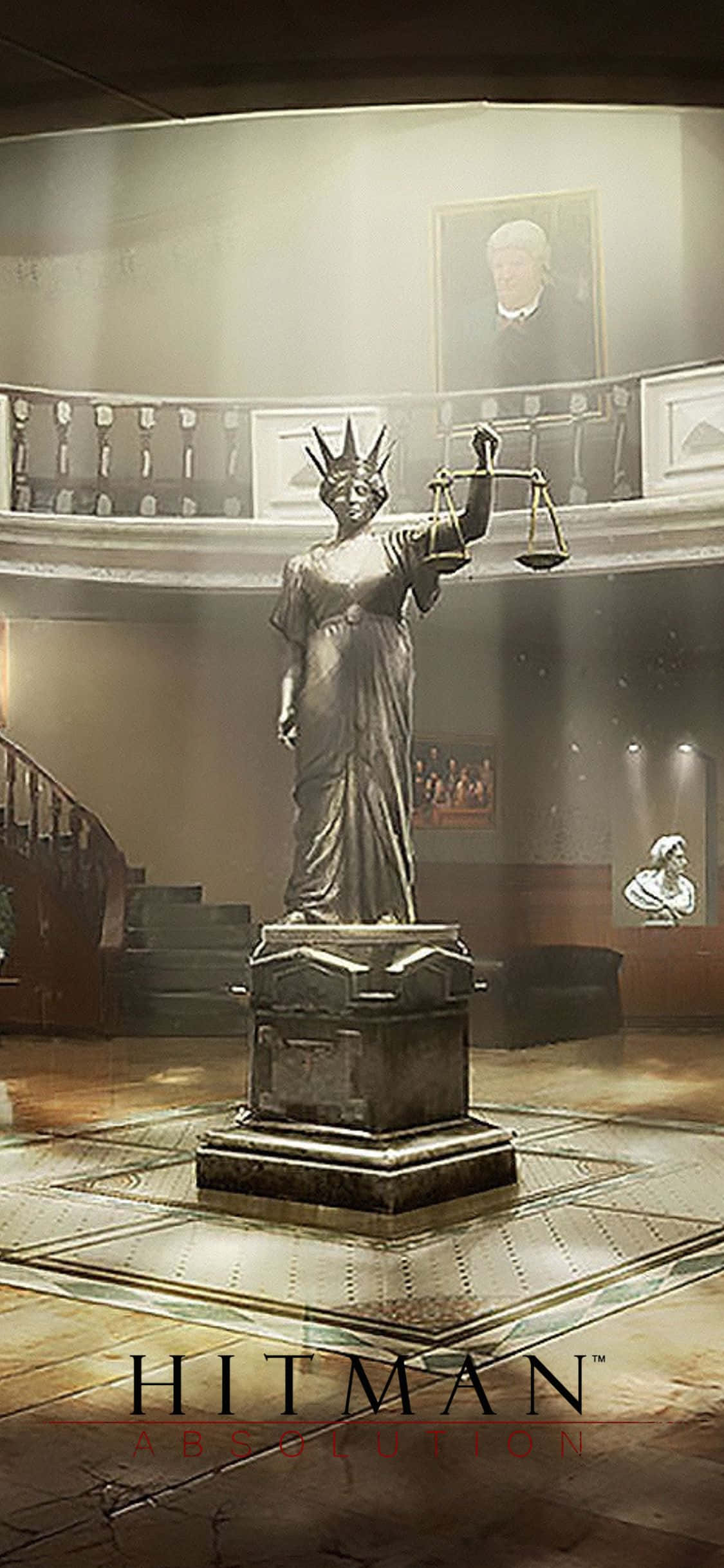 Αντιμετώπισε το πεπρωμένο σου με το iPhone X Hitman Absolution. Ταπετσαρία
