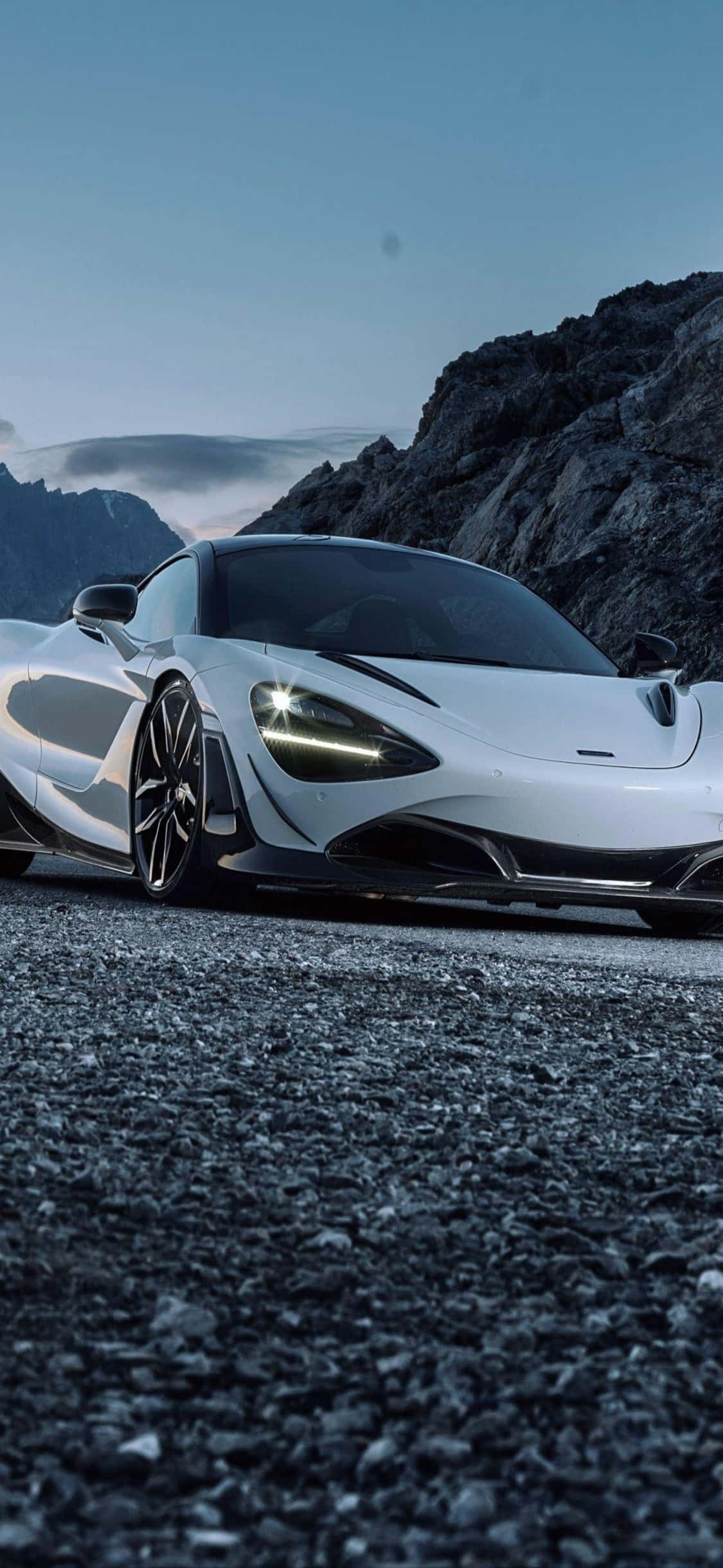 Φόντο iPhone X Mclaren 720s Δρόμου Ταπετσαρία