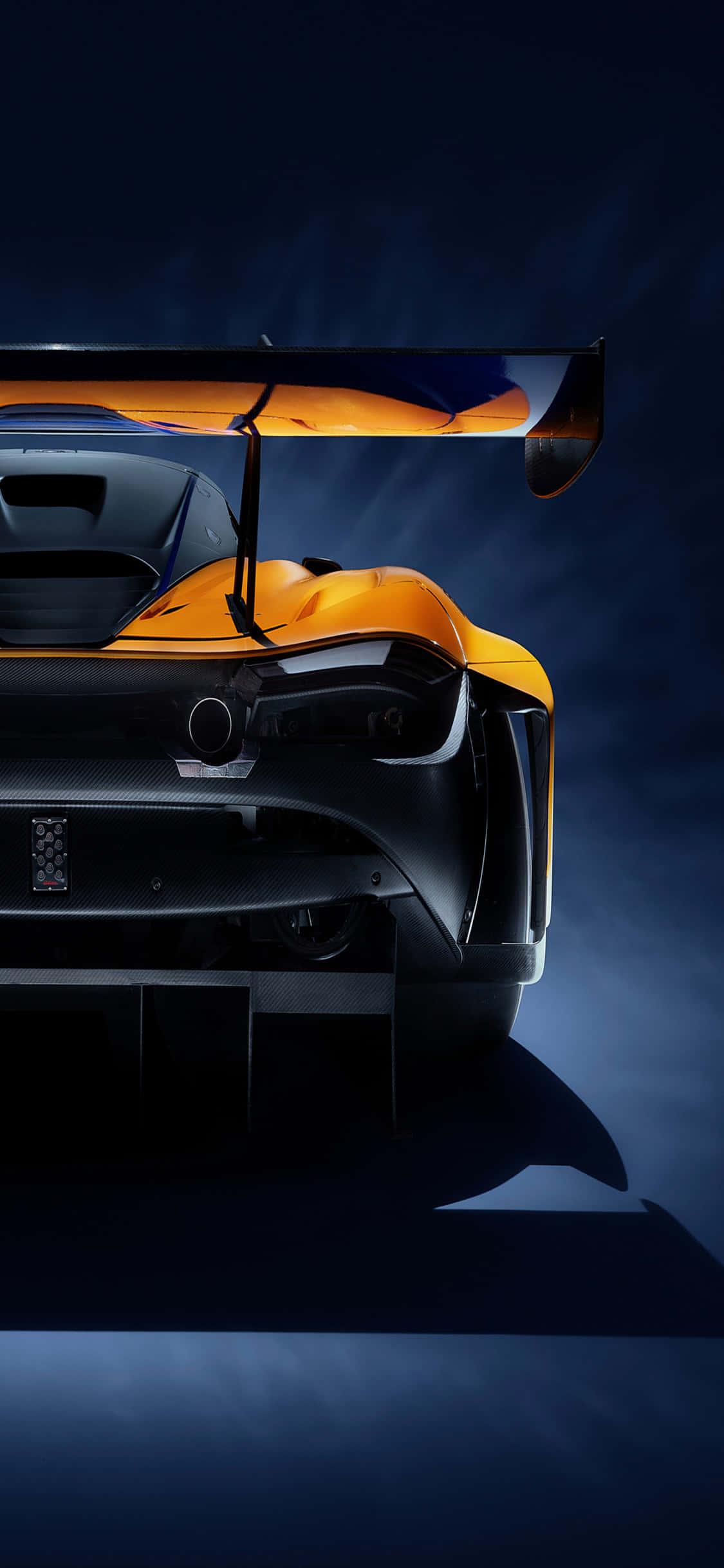 Φόντο iPhone X McLaren 720s GT3 Πίσω Μέρος Ταπετσαρία