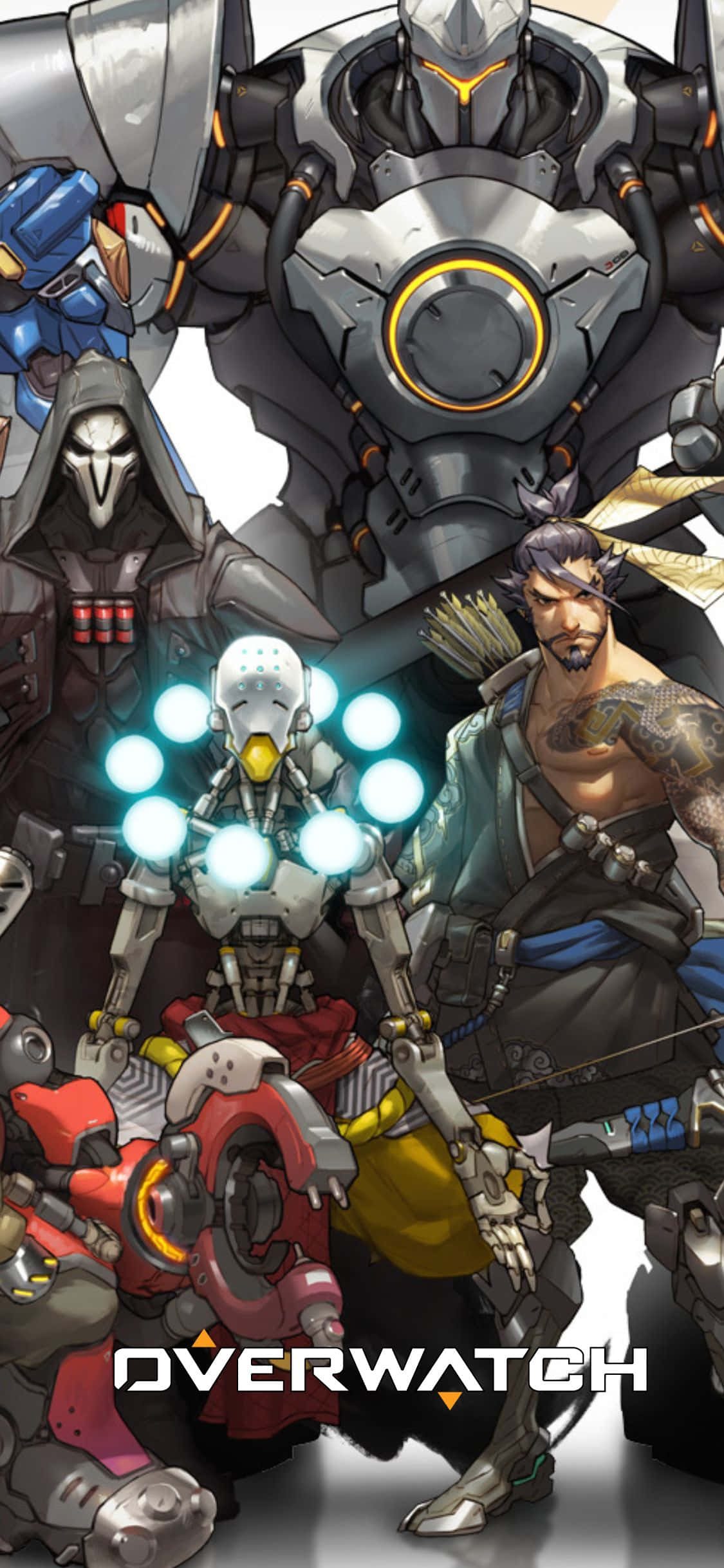 Ελάτε στη μάχη με το iPhone X Overwatch Ταπετσαρία