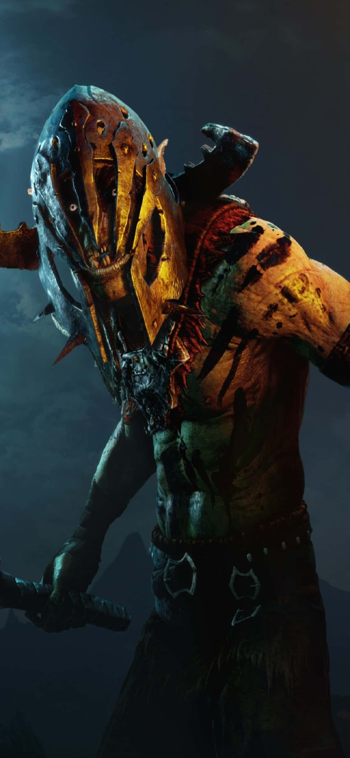 iPhone X Shadow Of Mordor Φόντο Night Bringer Ταπετσαρία