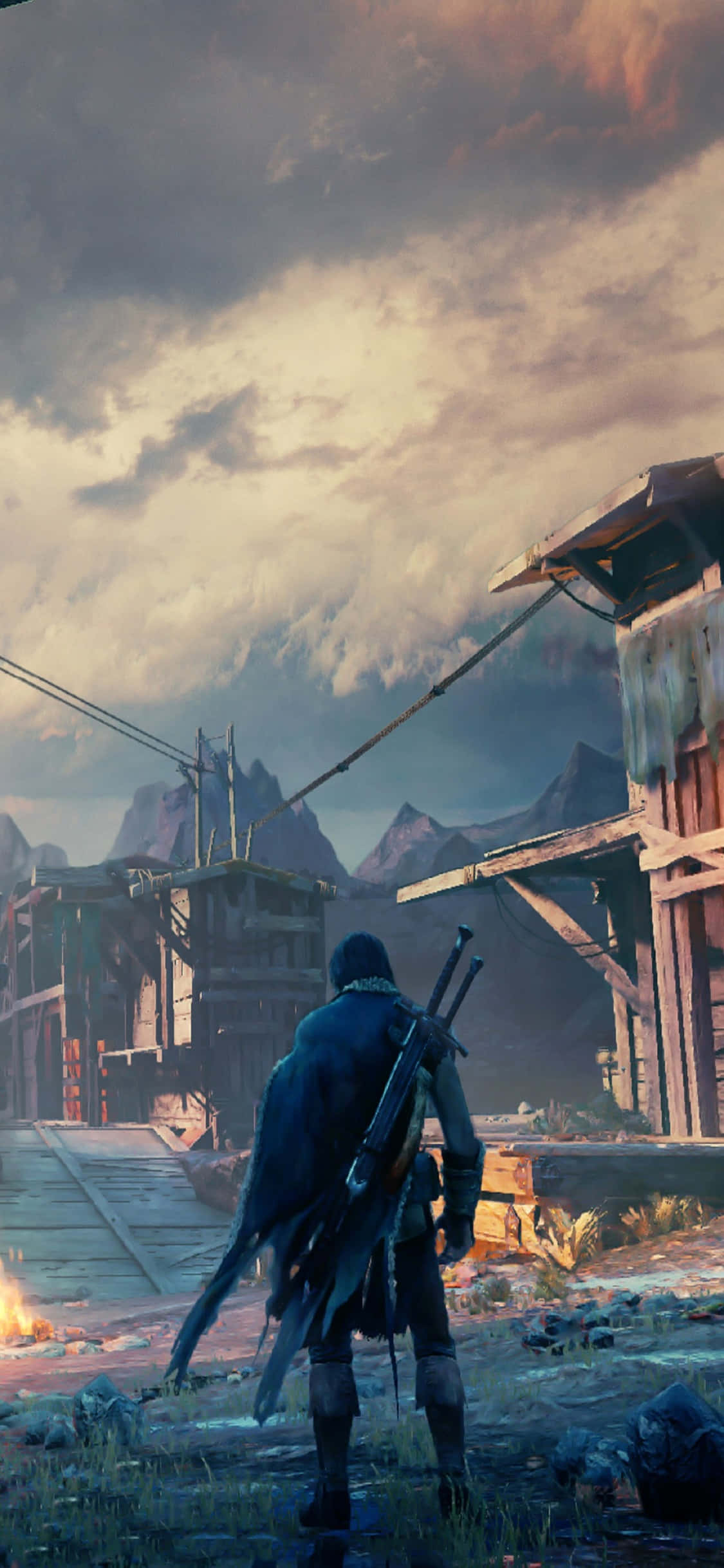 Φόντο iPhone X Shadow of Mordor Talion Ταπετσαρία