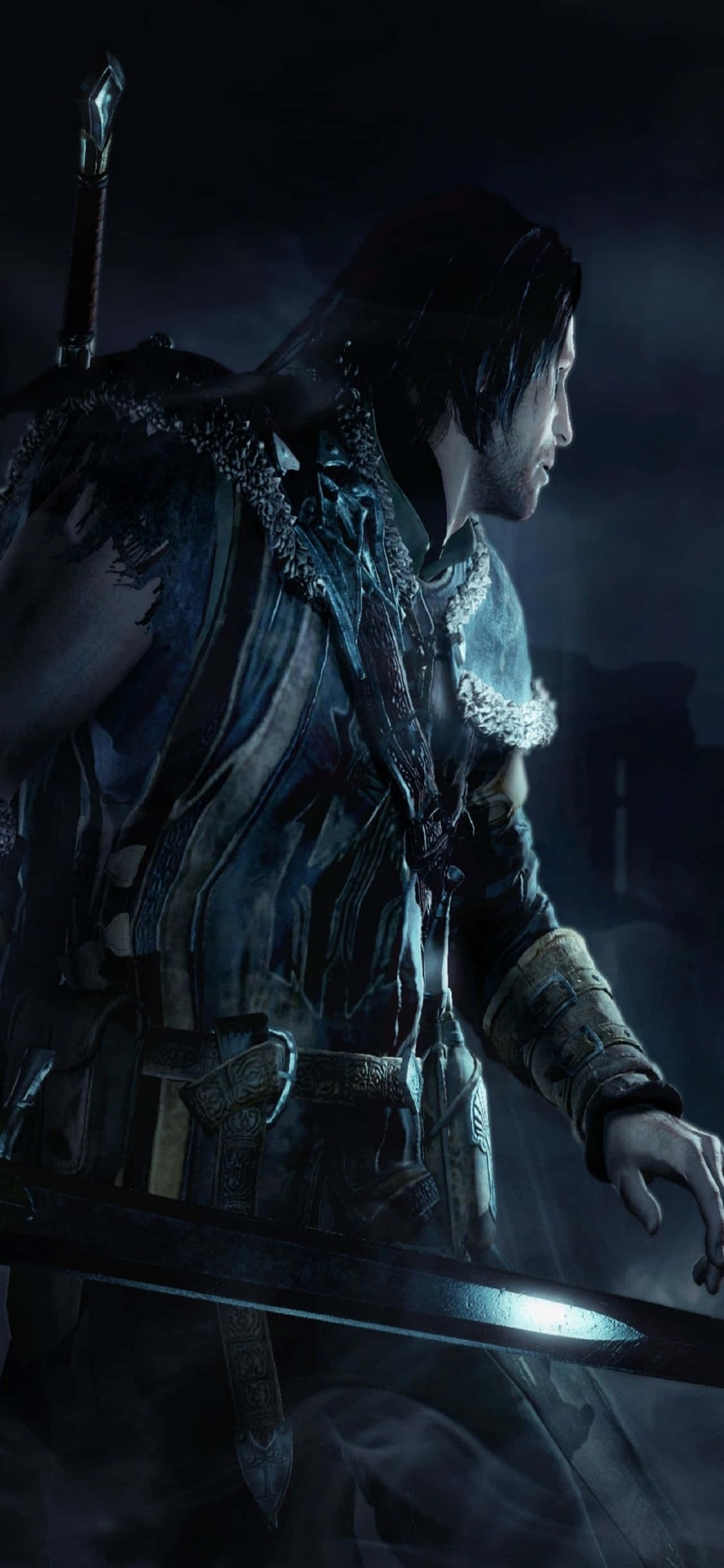 iPhone X Shadow Of Mordor Φόντο Talion Ταπετσαρία