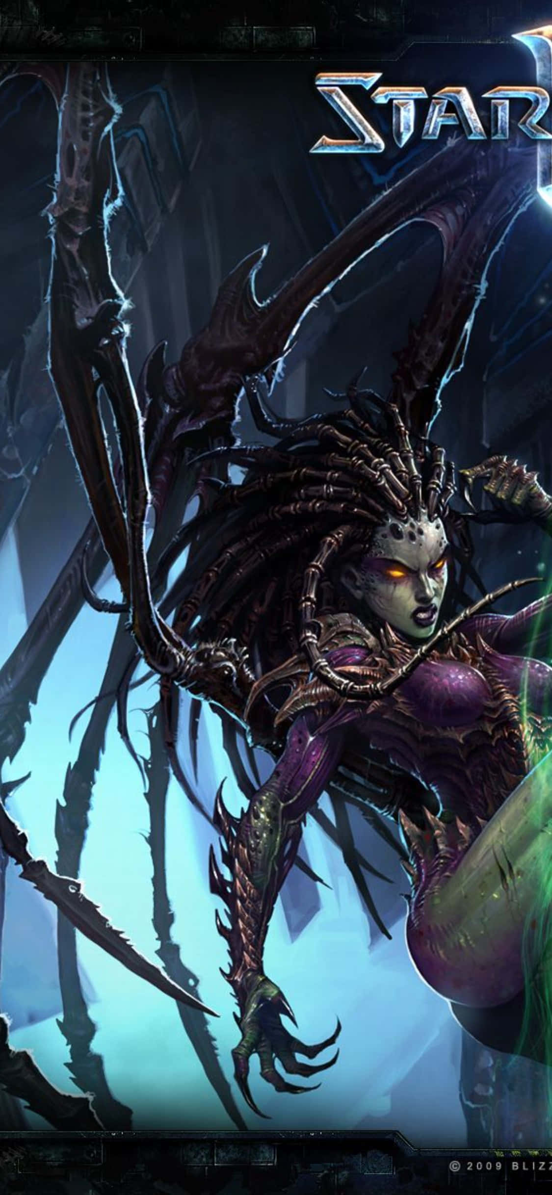 iPhone X Starcraft II Φόντο Αιχμές Ταπετσαρία