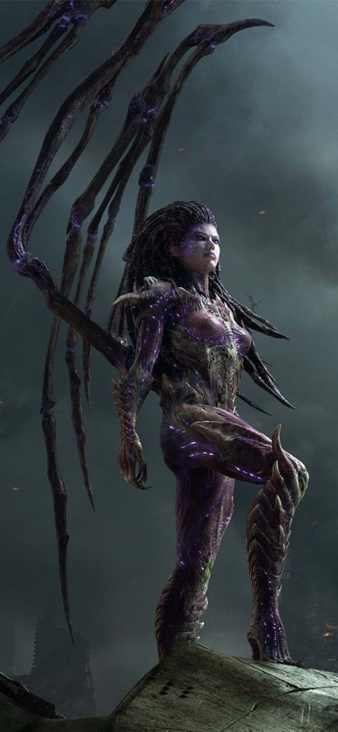 iPhone X Starcraft Ii Background Gray Sky Ταπετσαρία