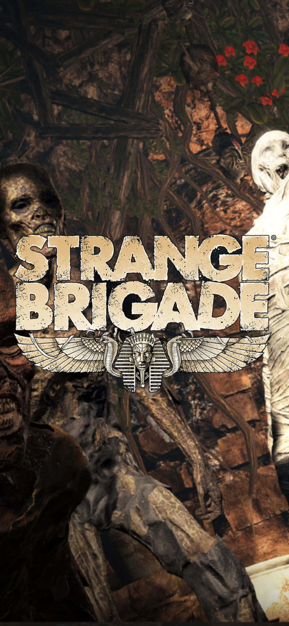 Τρομακτικοί Σκελετοί Ζόμπι iPhone X Strange Brigade Φόντο Ταπετσαρία