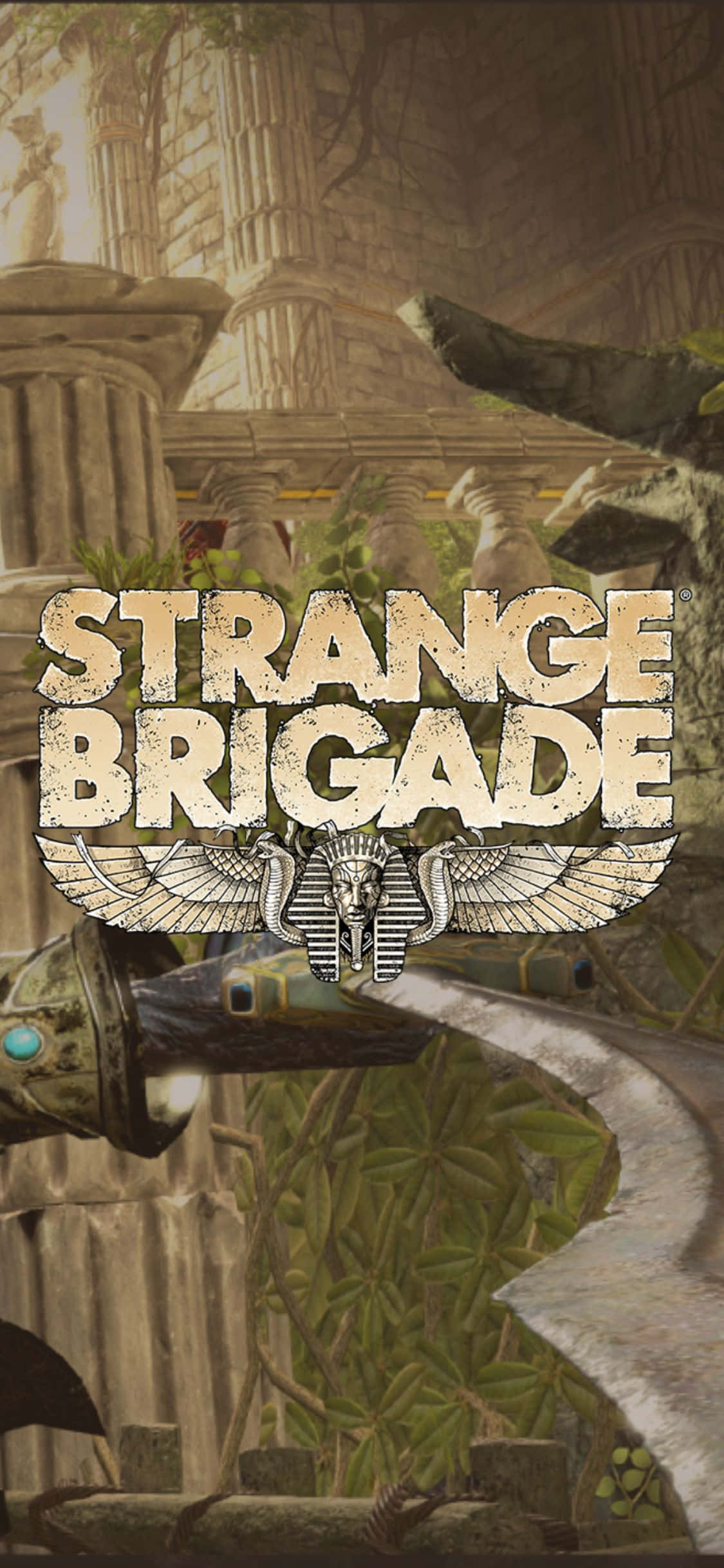 Κοντινή Λήψη Ματσέτας iPhone X Strange Brigade Φόντο Ταπετσαρία