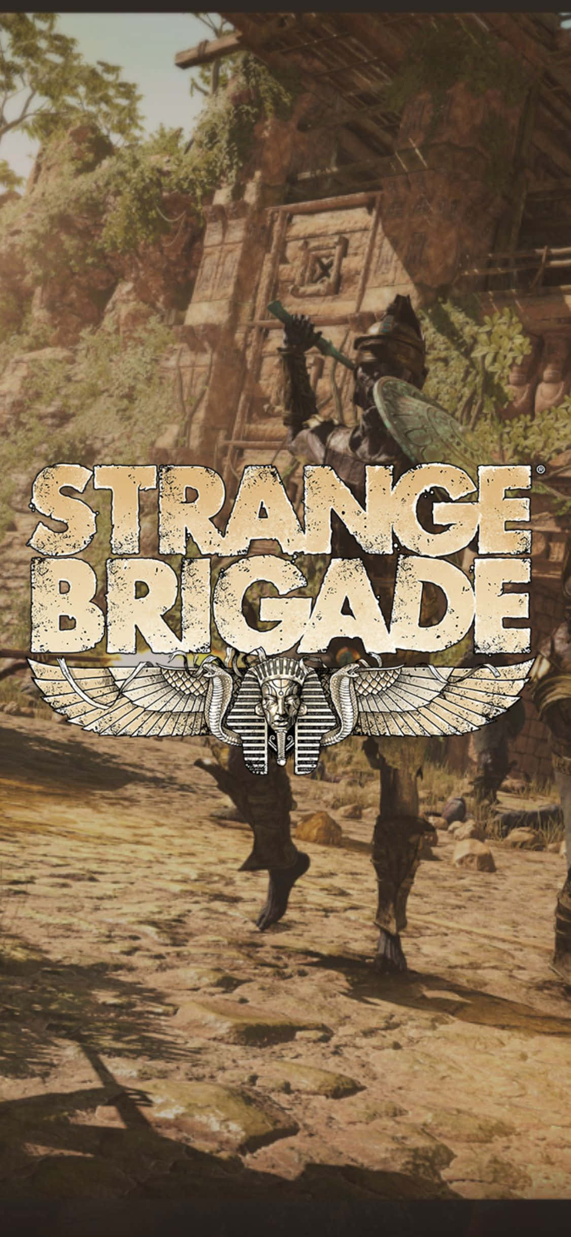 Θωρακισμένος Σκελετός Ζόμπι iPhone X Strange Brigade Φόντο Ταπετσαρία