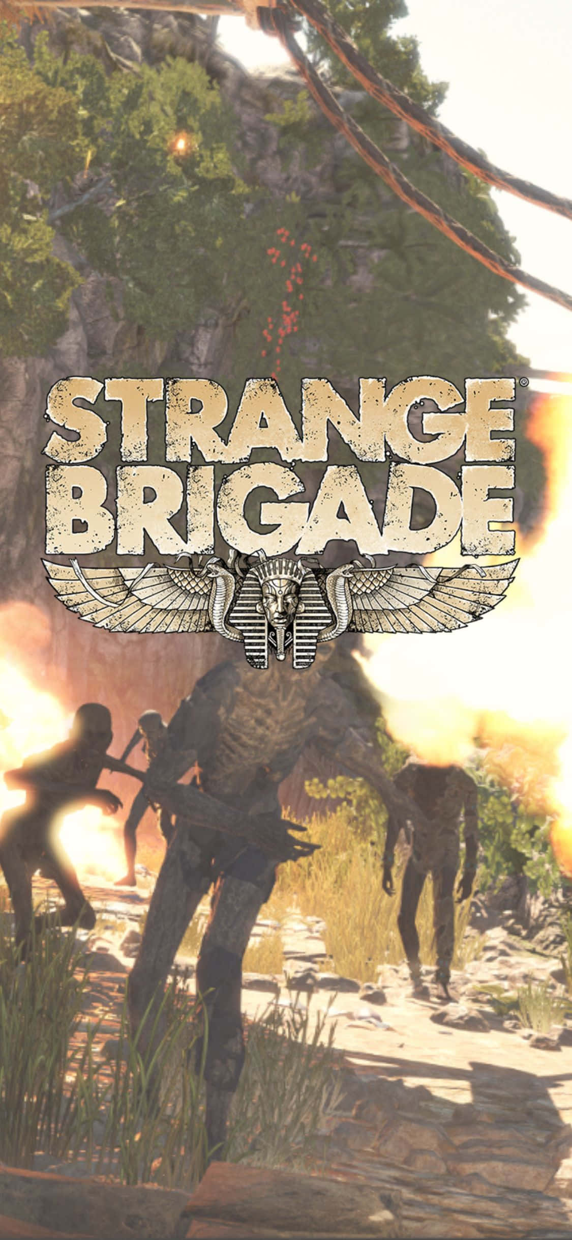 Ακέφαλοι Σκελετοί Ζόμπι iPhone X Strange Brigade Φόντο Ταπετσαρία