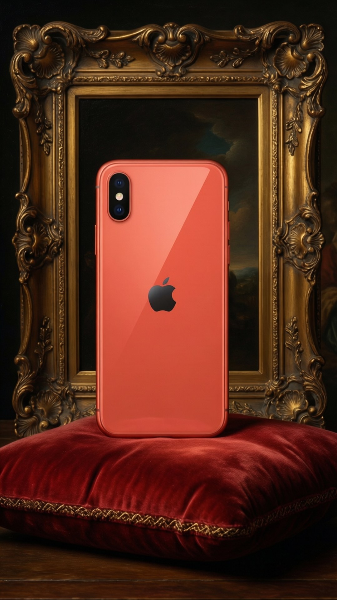 Κοράλλι iPhone XR Μπαρόκ Ταπετσαρία