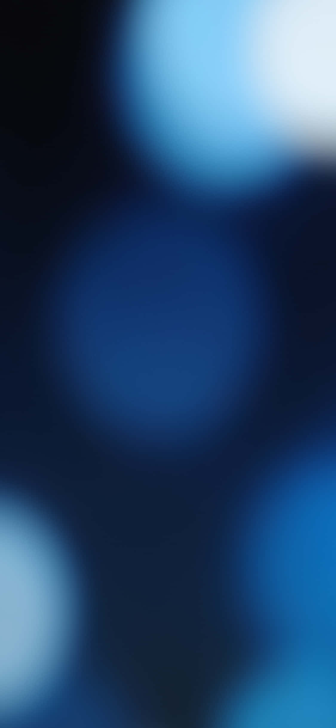 iPhone Xr Stock Bokeh Μπλε Θολό Εφέ Ταπετσαρία