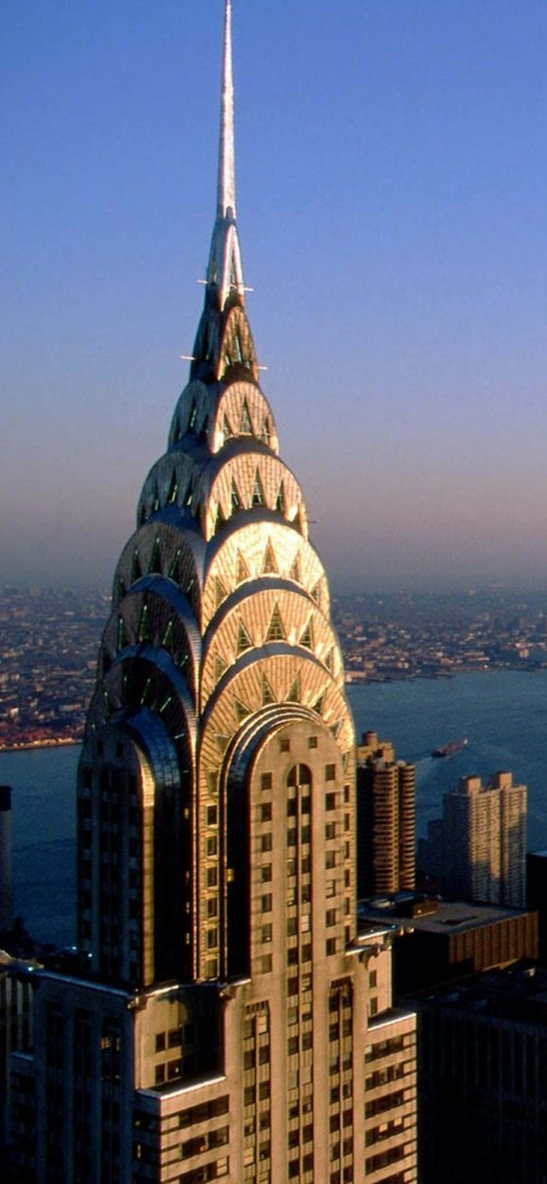 Απολαύστε την ξέγνοιαστη ζωή στη φασαρία της Νέας Υόρκης με το iPhone Xs Ταπετσαρία