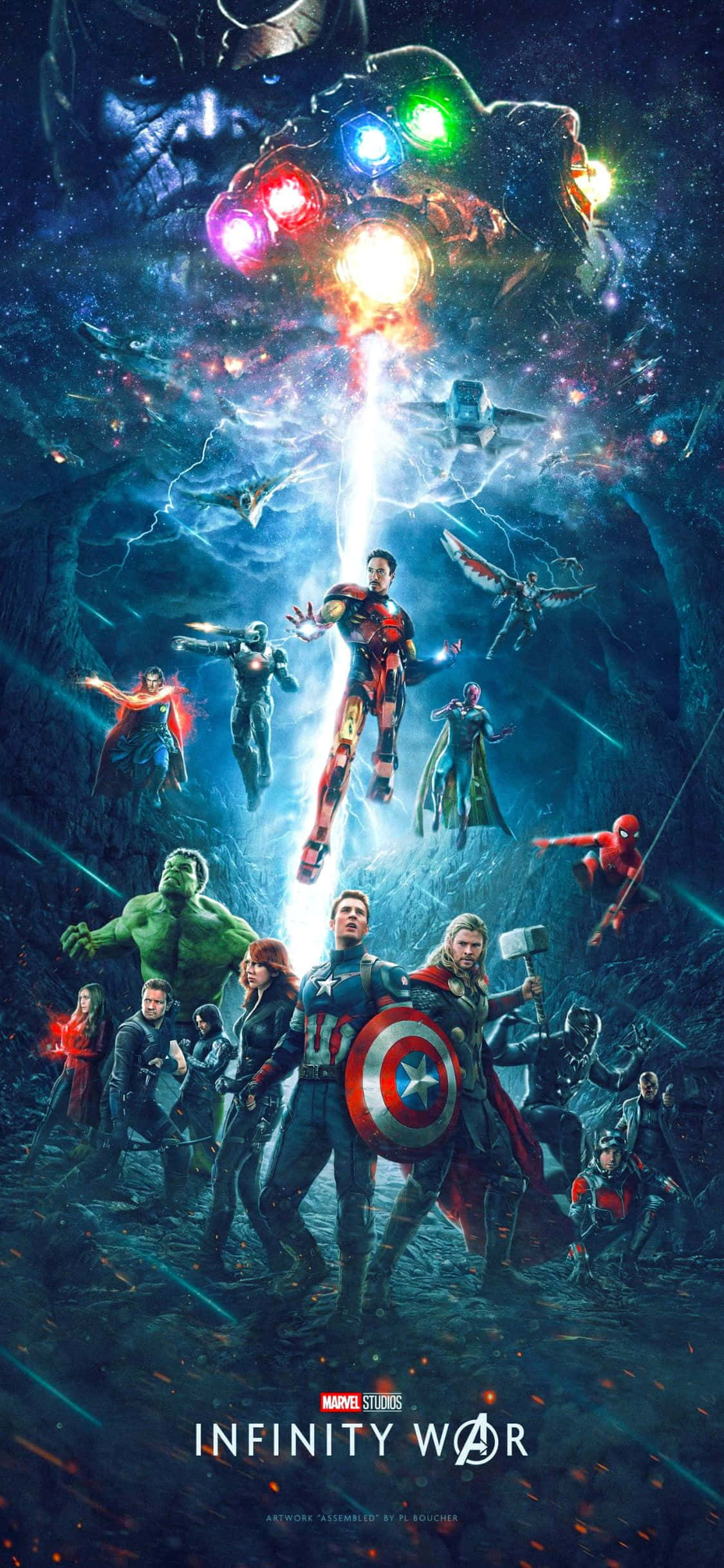 Ταπετσαρία iPhone XS Avengers Infinity War Ταπετσαρία