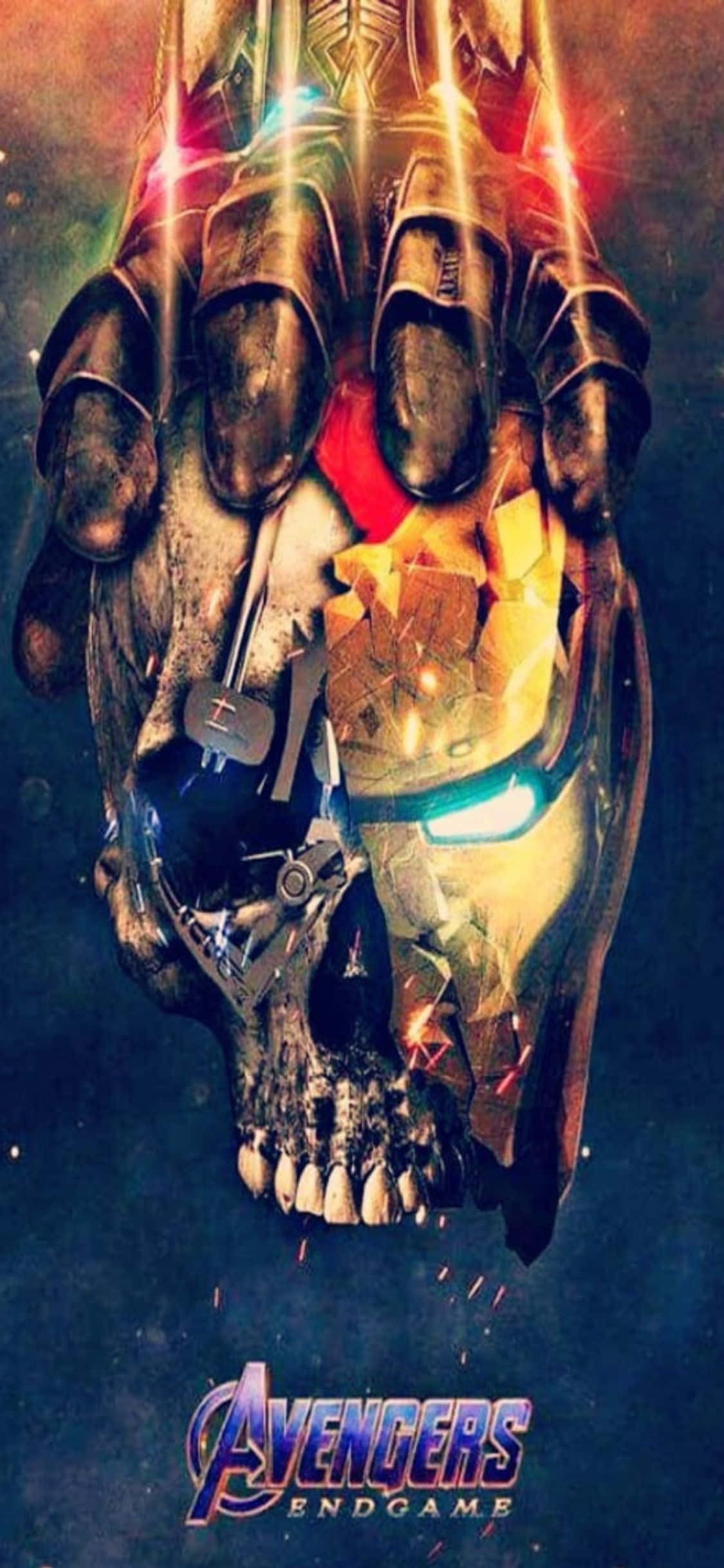 iPhone XS Avengers Ταπετσαρία Αποκεφαλισμένου Iron Man Ταπετσαρία