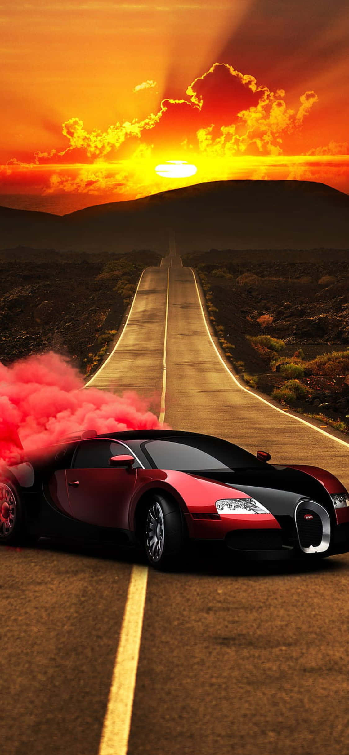iPhone Xs με σήμα Bugatti Ταπετσαρία