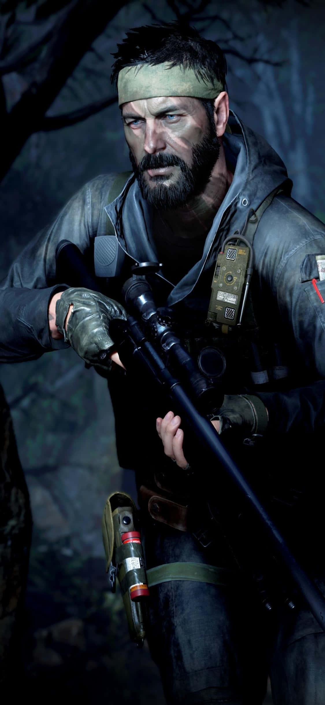 iPhone Xs Call Of Duty Black Ops Cold War Woods Skin Φόντο Ταπετσαρία