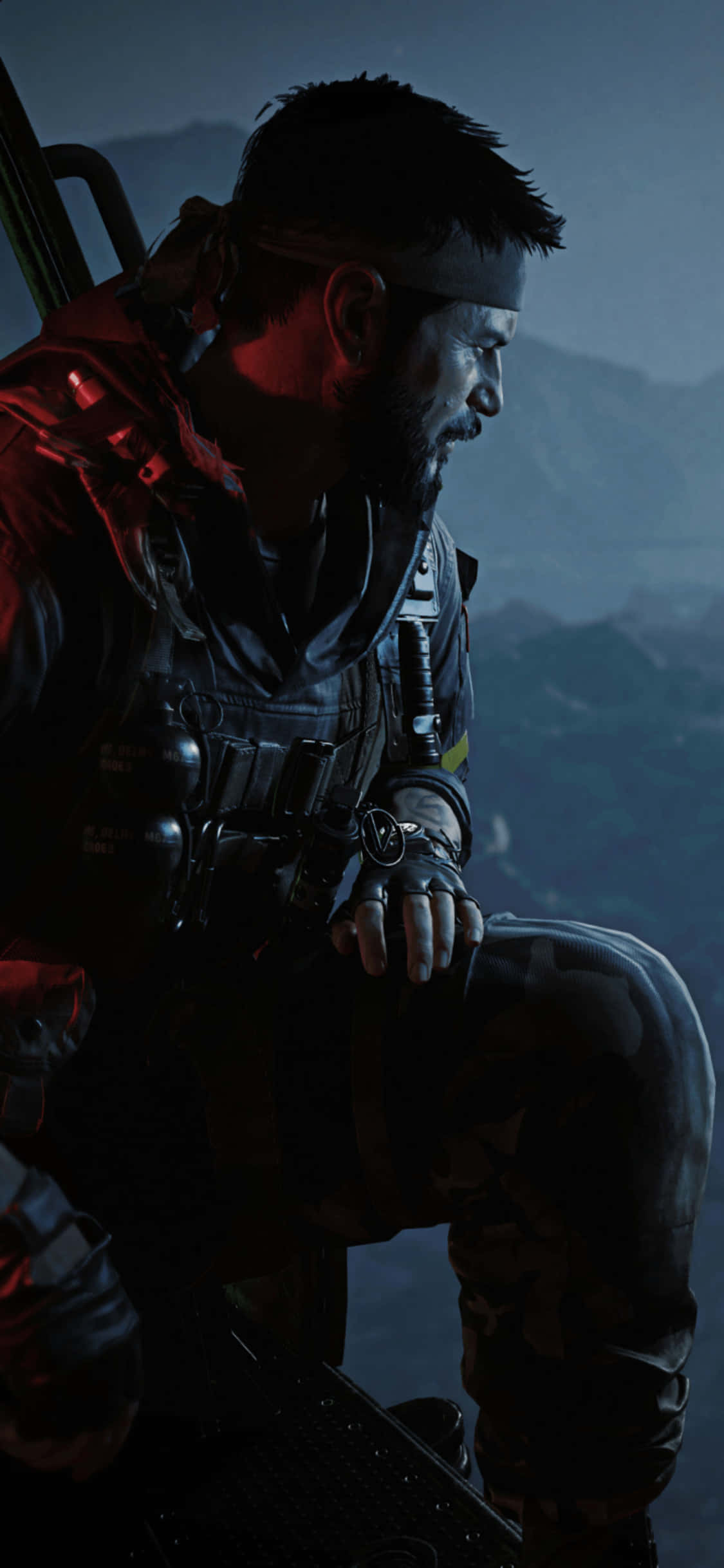iPhone Xs Call Of Duty Black Ops Cold War Woods Chopper Background Ταπετσαρία