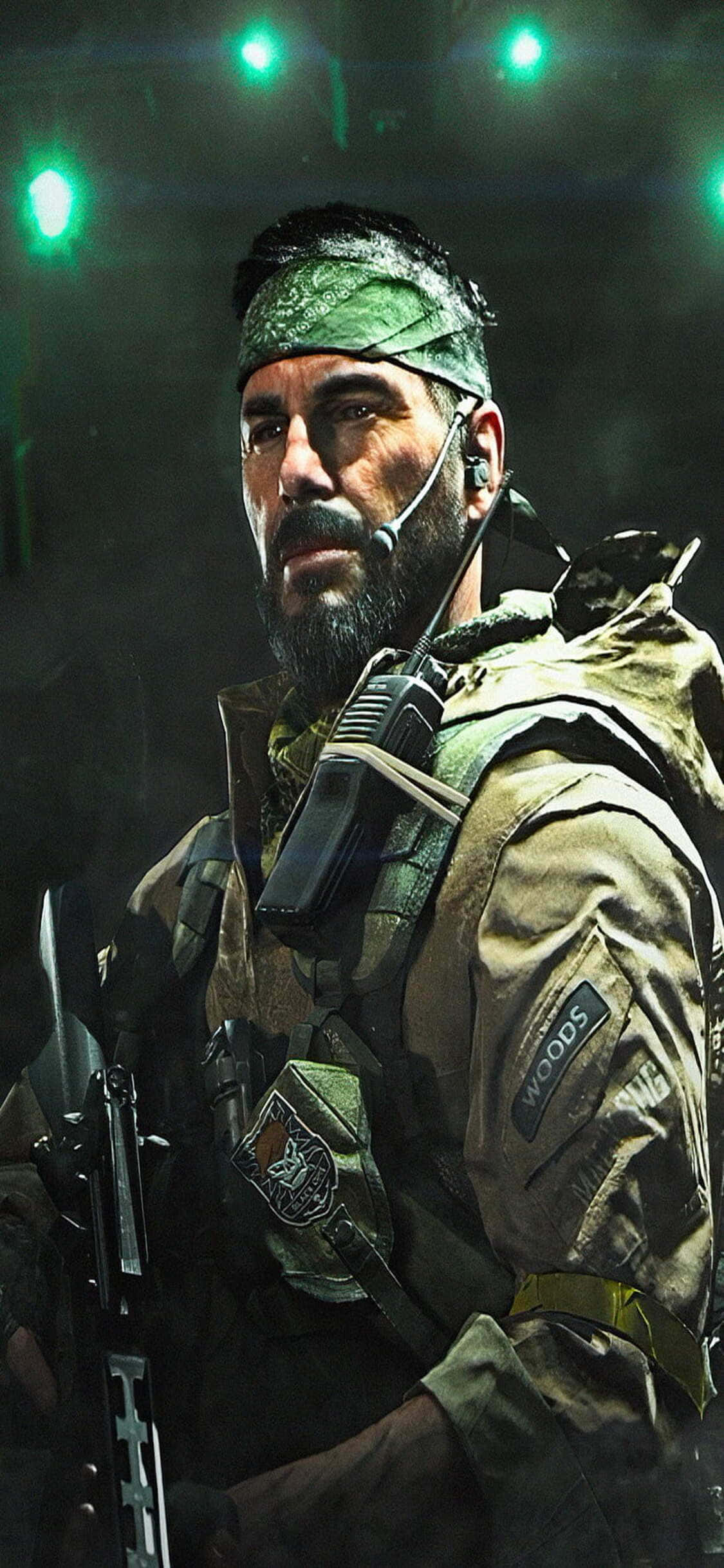 iPhone Xs Call Of Duty Black Ops Cold War Woods Background Ταπετσαρία