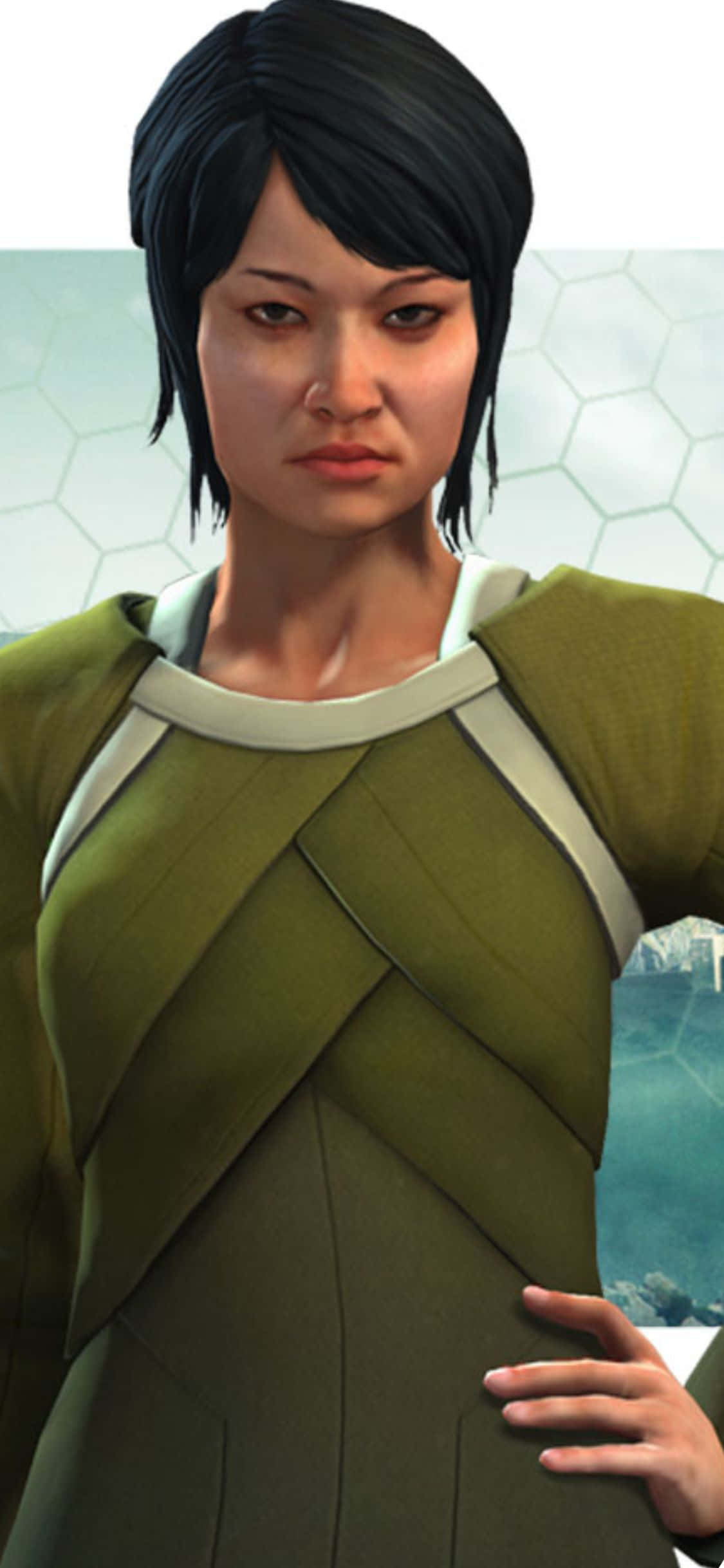 iPhone XS Civilization Beyond Earth Φόντο με τον Γενναίο Ηγέτη Daoming Sochua Ταπετσαρία