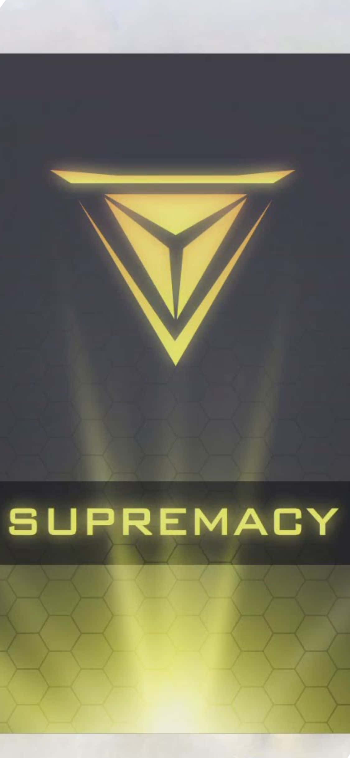 iPhone XS Civilization Beyond Earth Supremacy Έμβλημα Φόντο Εικονογράφηση Ταπετσαρία