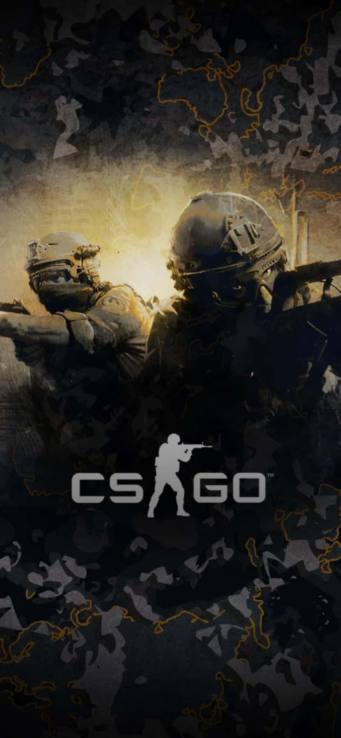 Ολοκληρώστε την Απόδοσή σας με το iPhone Xs και το Counter-Strike Global Offensive Ταπετσαρία