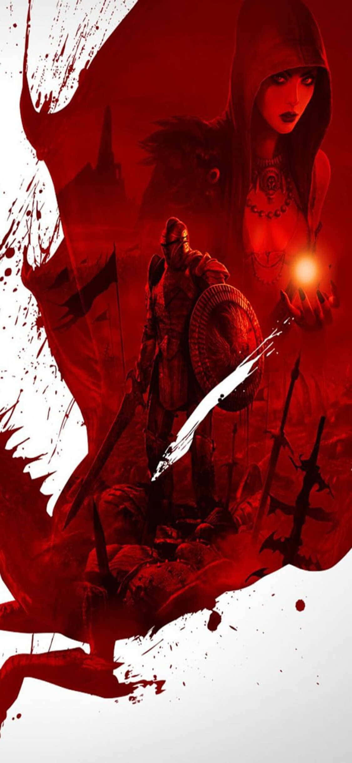 Βήμα σε έναν Φανταστικό Κόσμο με το iPhone XS και το Dragon Age Inquisition Ταπετσαρία