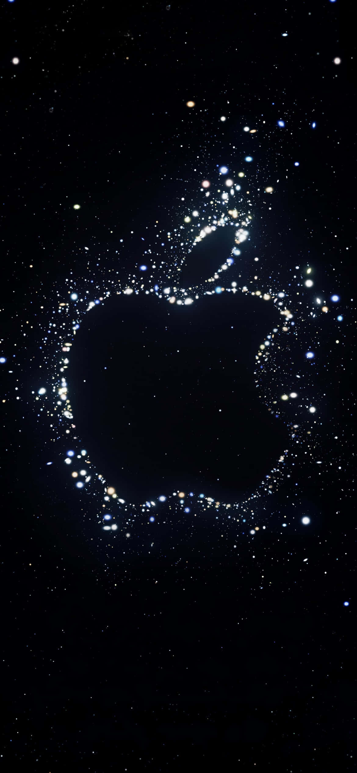 Φόντο iPhone Xs Max Apple Σωματίδια Φωτός Ταπετσαρία