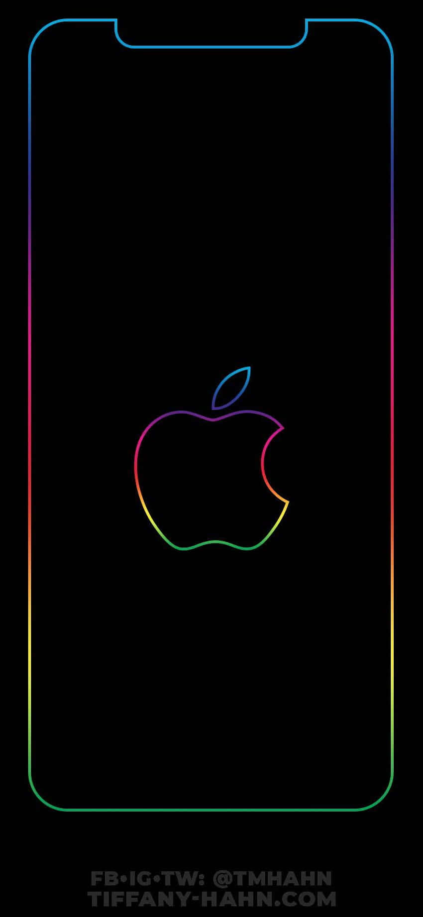 Εντυπωσιακό iPhone XS Max Apple Φόντο Ταπετσαρία