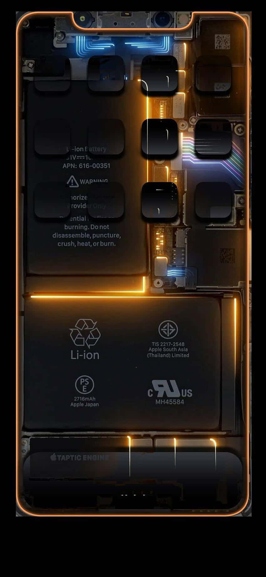 iPhone Xs Max Apple Φόντο Εξωτερικά Μέρη Ταπετσαρία