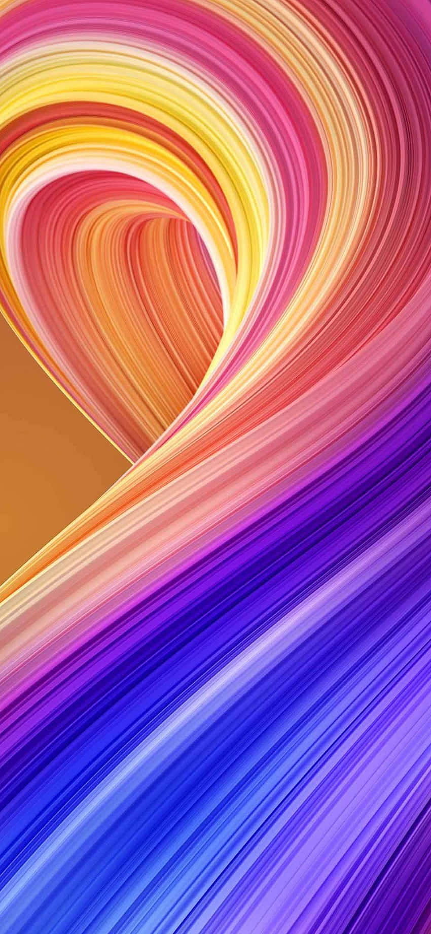 Φόντο iPhone Xs Max Apple Στριμμένο Σχήμα Ταπετσαρία