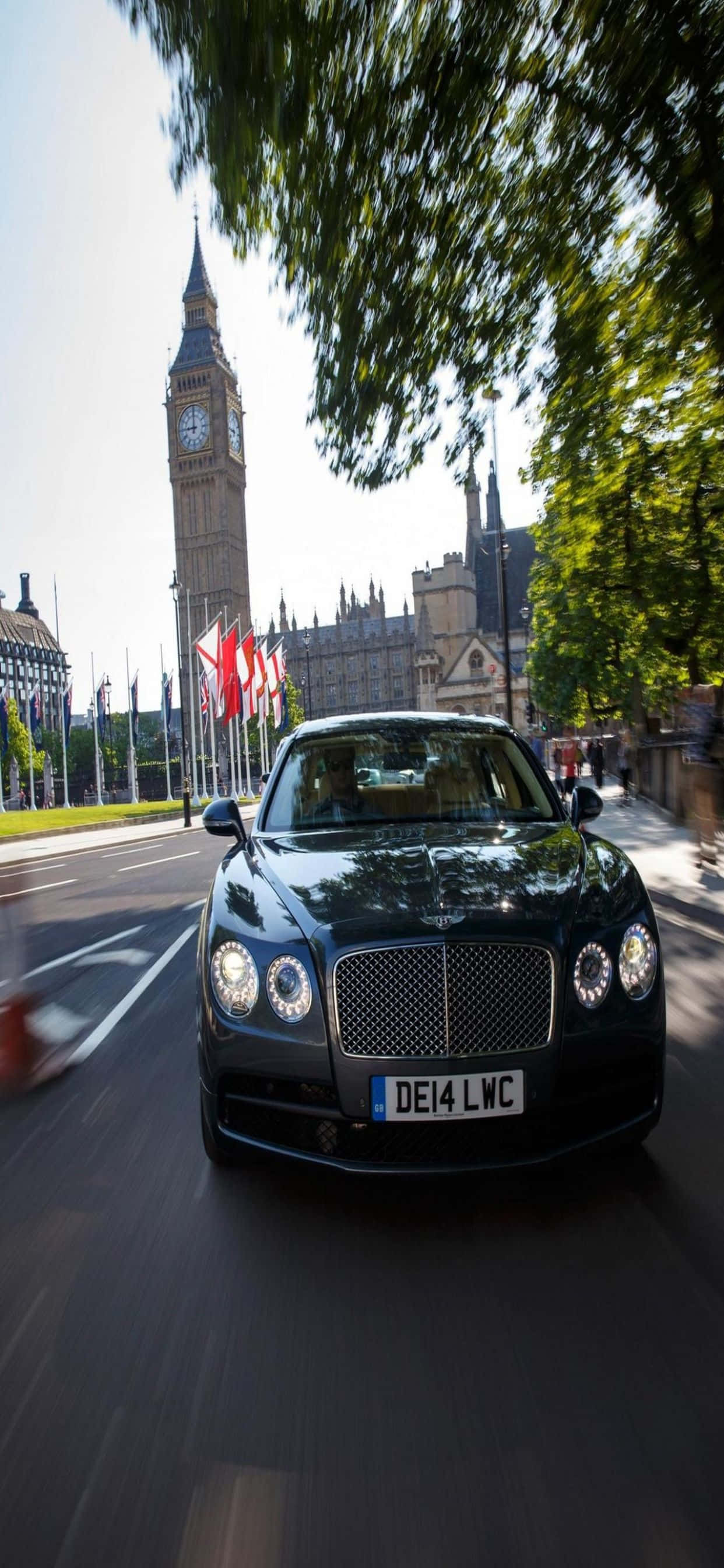 Ζήστε την πολυτέλεια με το iPhone Xs Max Bentley Ταπετσαρία