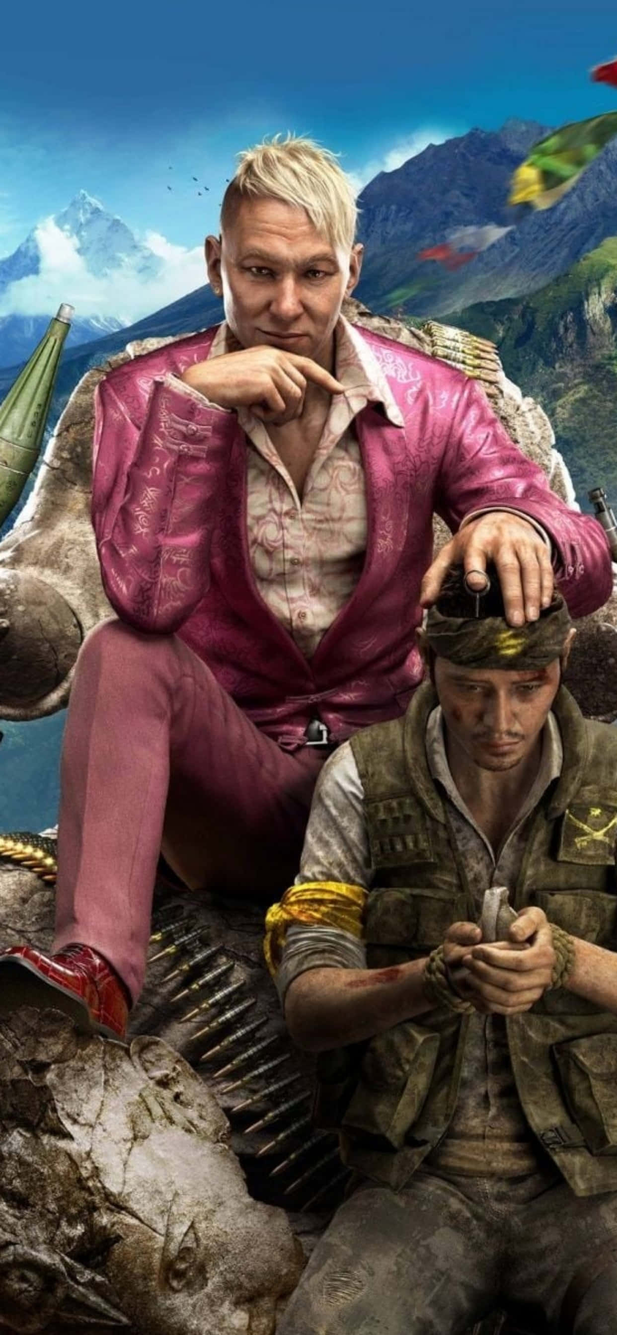 Ξεκινήστε άγριες περιπέτειες με το iPhone Xs Max και το Far Cry 4. Ταπετσαρία
