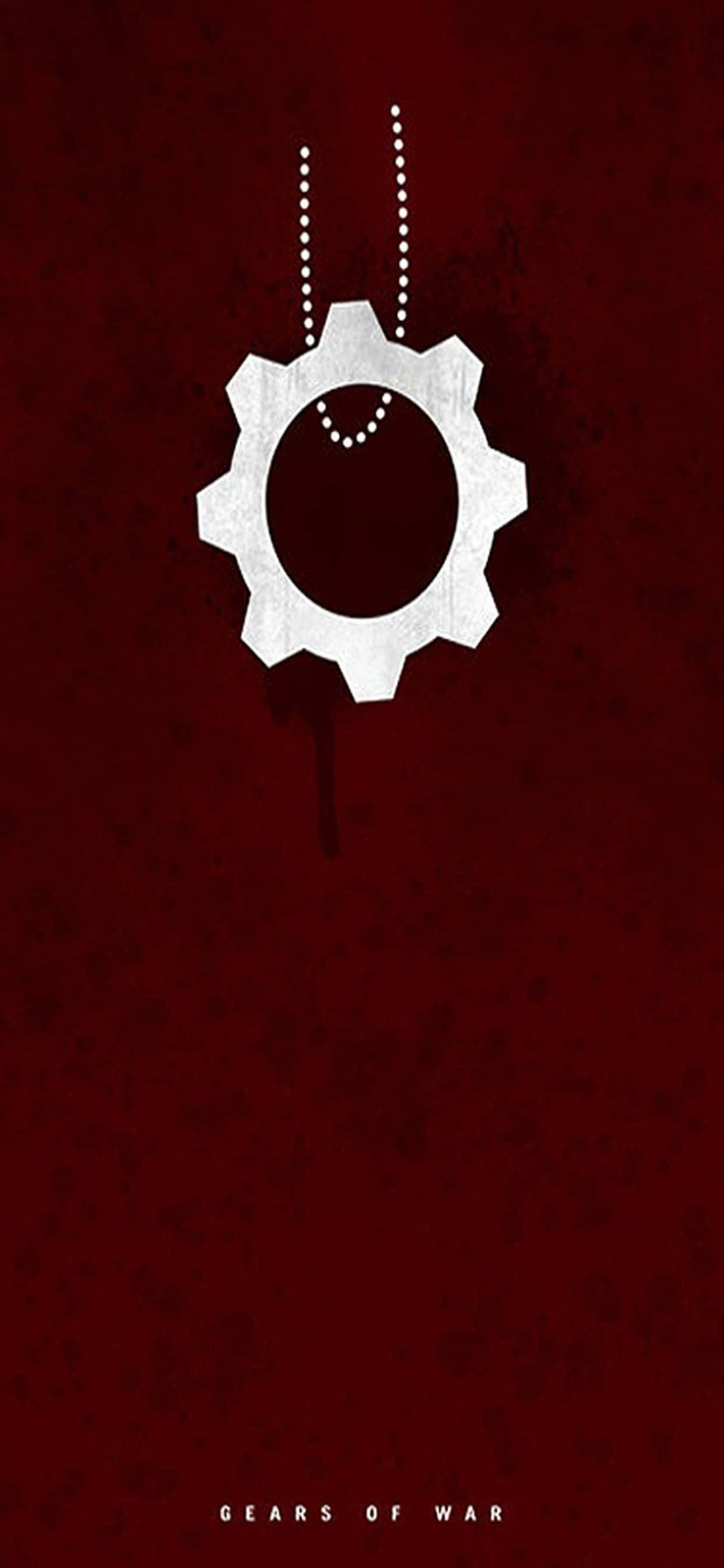Φόντο iPhone XS Max Gears Of War 5 Necklace Logo Ταπετσαρία