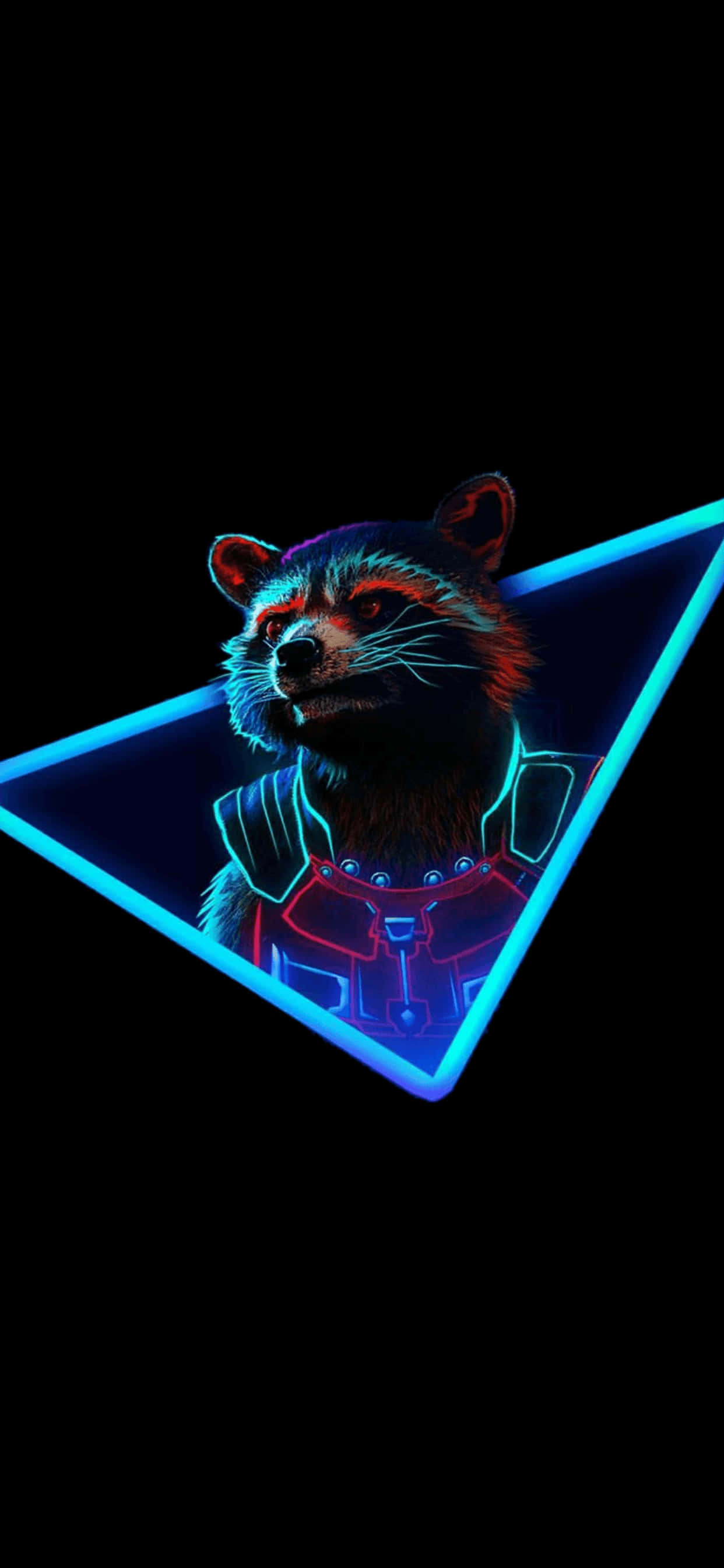 iPhone XS Max Marvel Rocket Raccoon Φόντο Ταπετσαρία